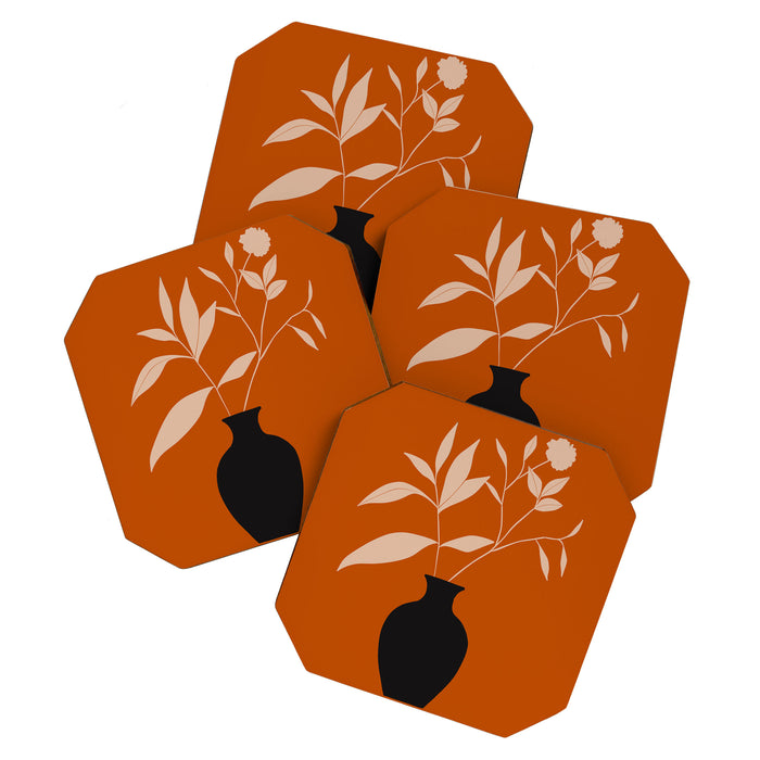 minimal plant 75 Coaster Gallery Image 1