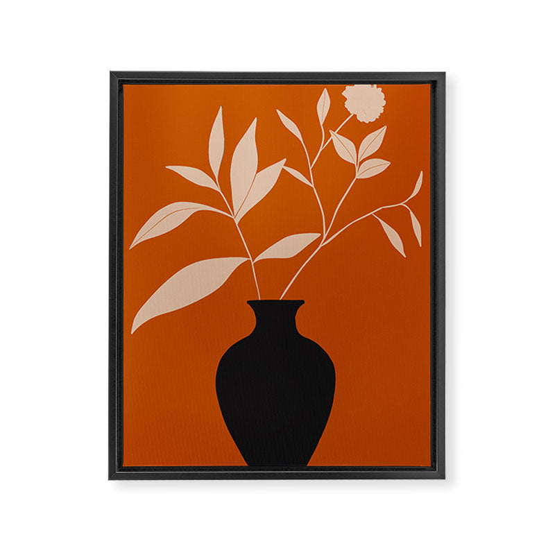 minimal plant 75 Framed Canvas Print Gallery Image 6