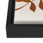 minimal plant 8 Framed Canvas Print Gallery Image 3