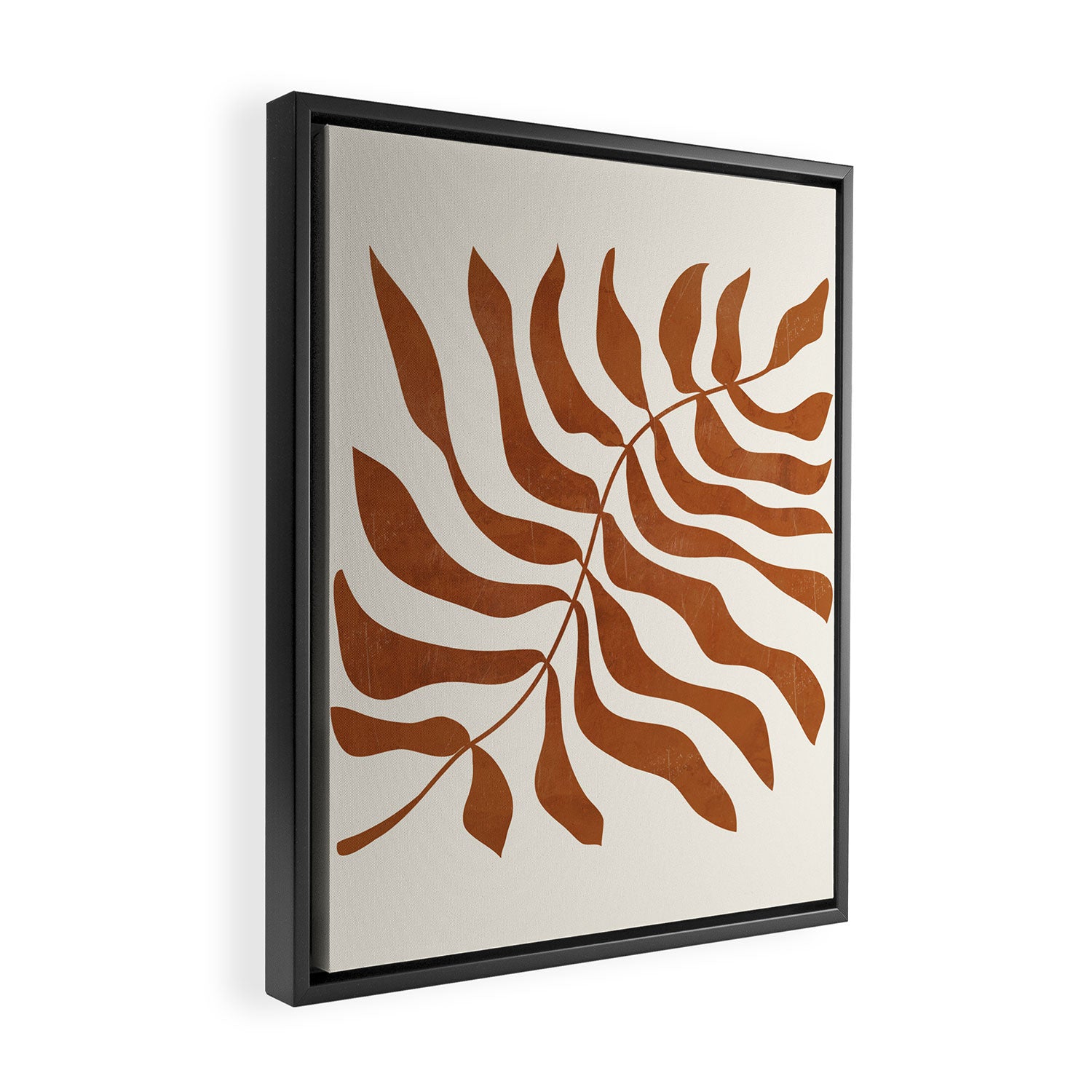 minimal plant 8 Framed Canvas Print Gallery Image 2