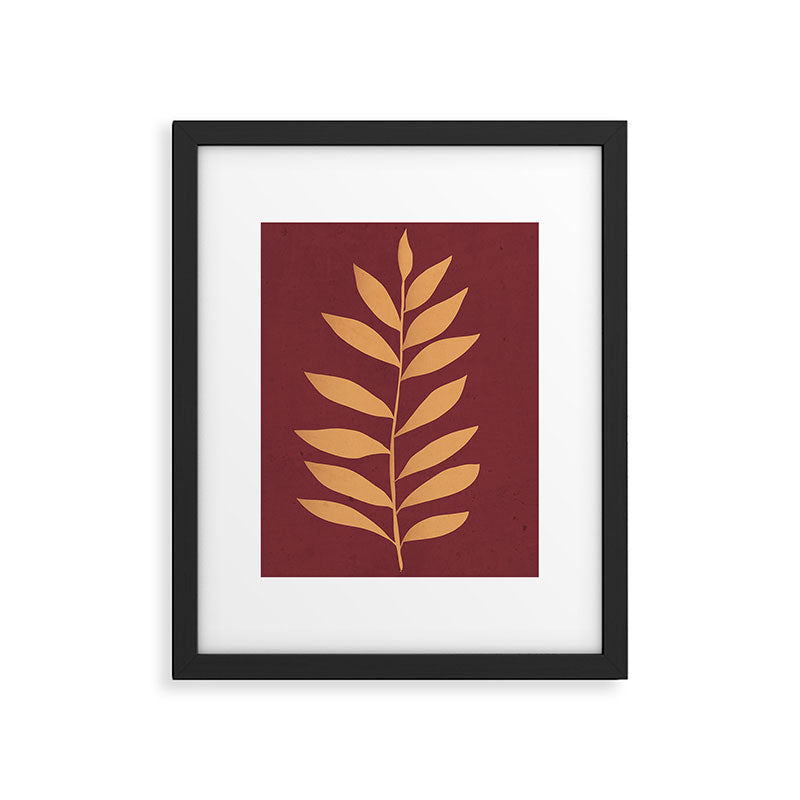 minimal plant 80 Framed Art Print Gallery Image 5