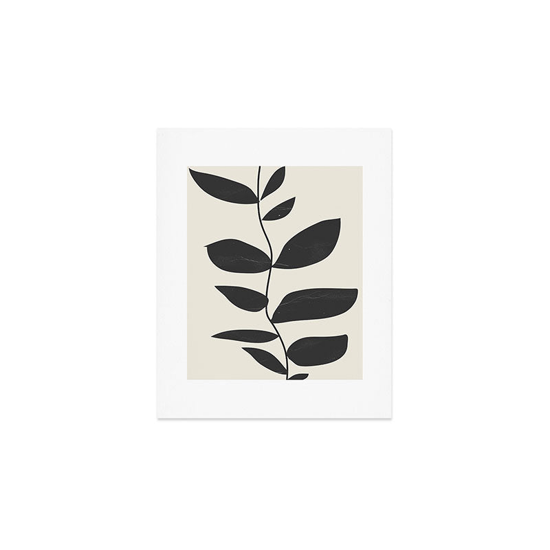 minimal plant Art Print Gallery Image 1
