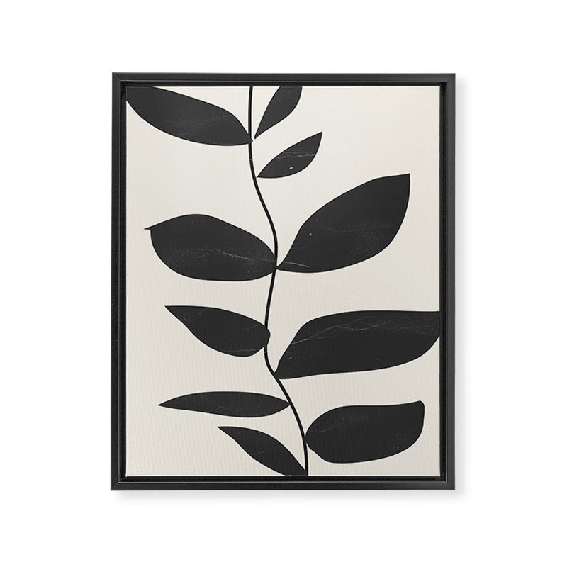 minimal plant Framed Canvas Print Gallery Image 6