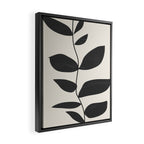 minimal plant Framed Canvas Print Gallery Image 2