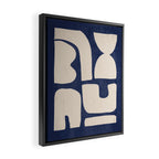Minimal Shapes 15 Framed Canvas Print Gallery Image 2