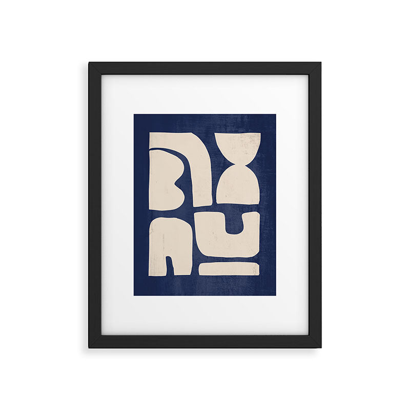 Minimal Shapes 15 Framed Art Print Gallery Image 4