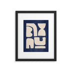 Minimal Shapes 15 Framed Art Print Gallery Image 4