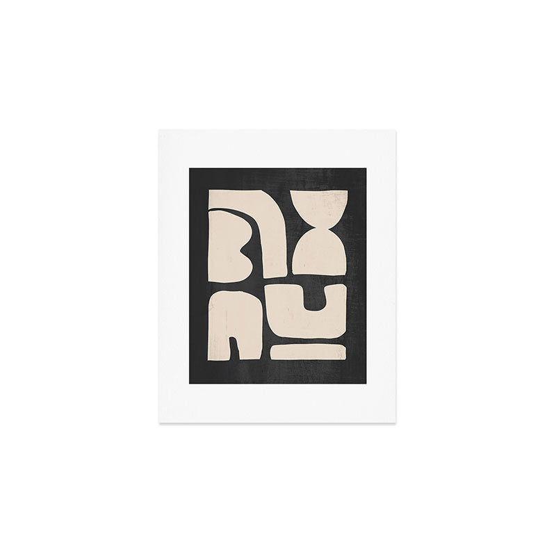 Minimal Shapes 19 Art Print Gallery Image 1