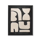 Minimal Shapes 19 Framed Canvas Print Gallery Image 6