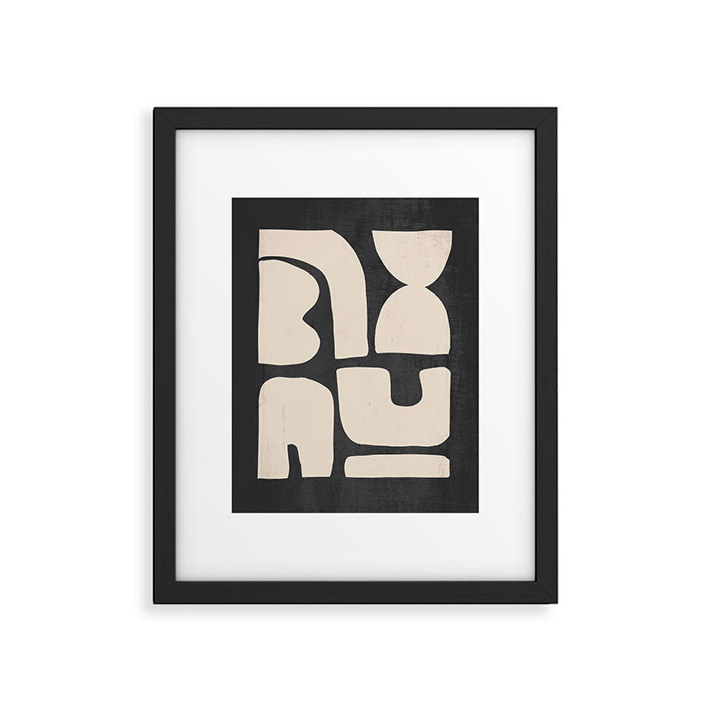 Minimal Shapes 19 Framed Art Print Gallery Image 5