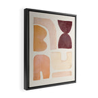 Minimal Shapes 5 Framed Canvas Print Gallery Image 2