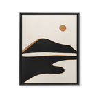 Minimalist Abstract Landscape 2 Framed Canvas Print Gallery Image 8