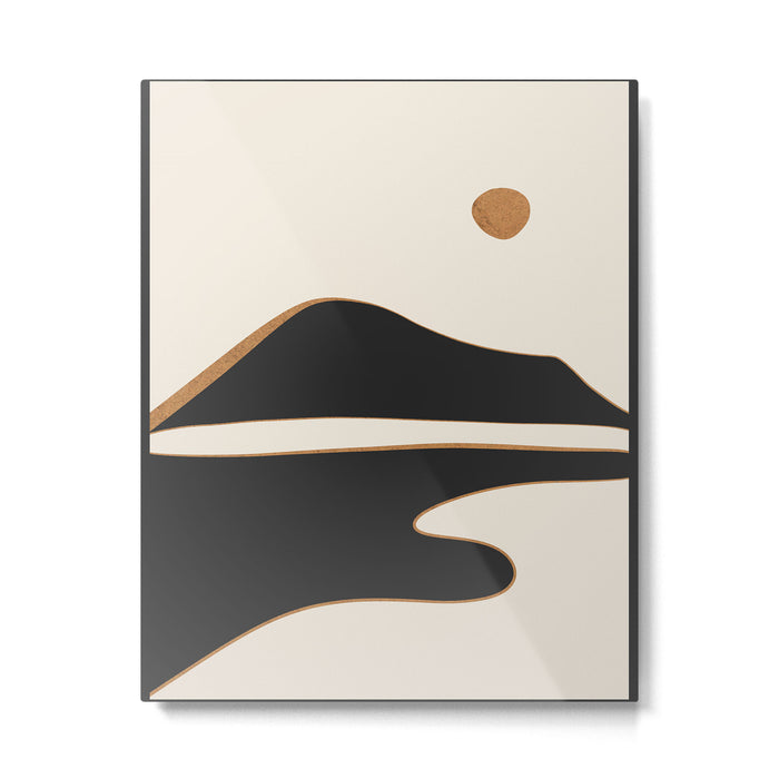 Minimalist Abstract Landscape 2 Metal Print Gallery Image 1