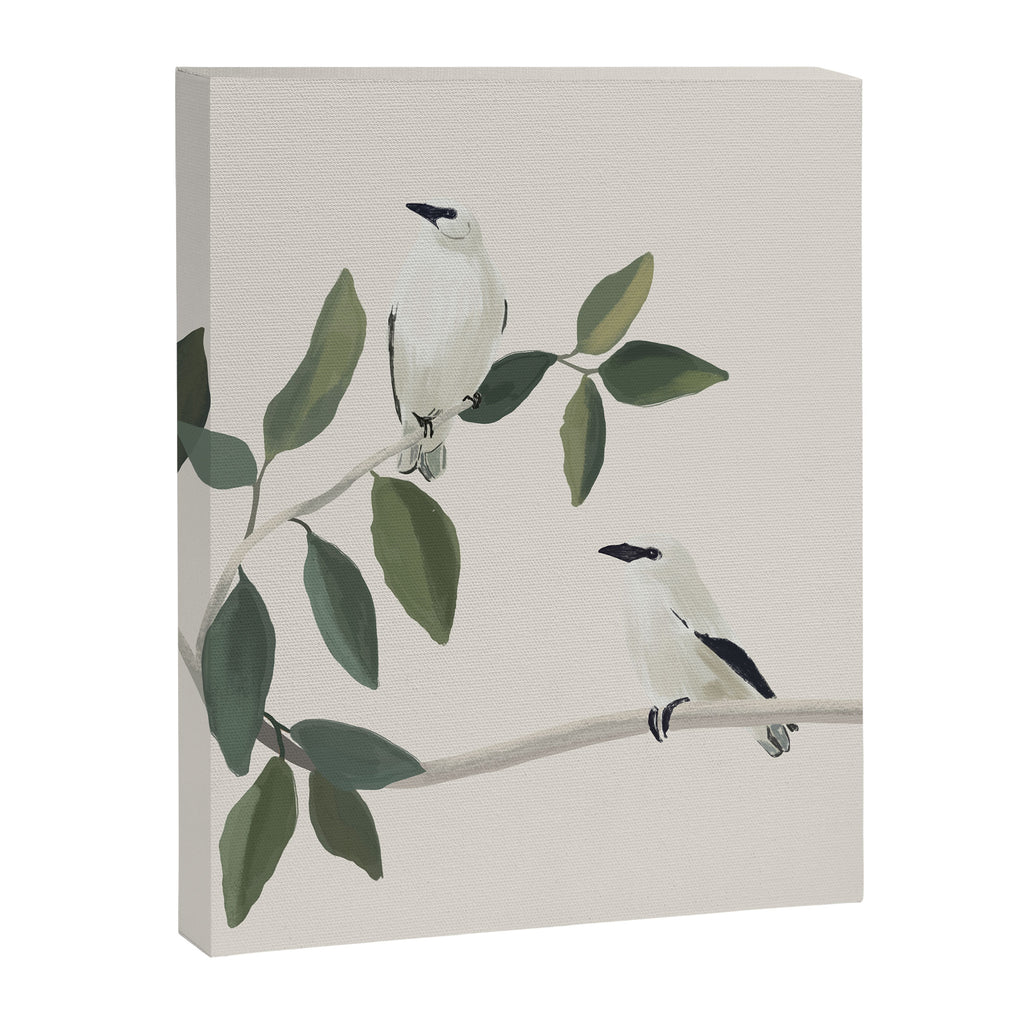 Minimalist Birds On Branch 3 Canvas Print Gallery Image 6