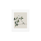 Minimalist Birds On Branch 3 Art Print Gallery Image 1