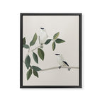 Minimalist Birds On Branch 3 Framed Canvas Print Gallery Image 6