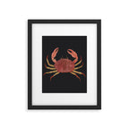 Minimalist Crab 3 Framed Art Print Gallery Image 6