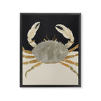 Minimalist Crab Framed Canvas Print Gallery Image 8