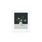 Minimalist Daisy Flowers 2 Art Print Gallery Image 1
