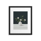 Minimalist Daisy Flowers 2 Framed Art Print Gallery Image 5