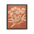 Minimalist Flowers 2 Framed Canvas Print Gallery Image 6