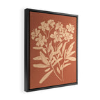 Minimalist Flowers 2 Framed Canvas Print Gallery Image 2