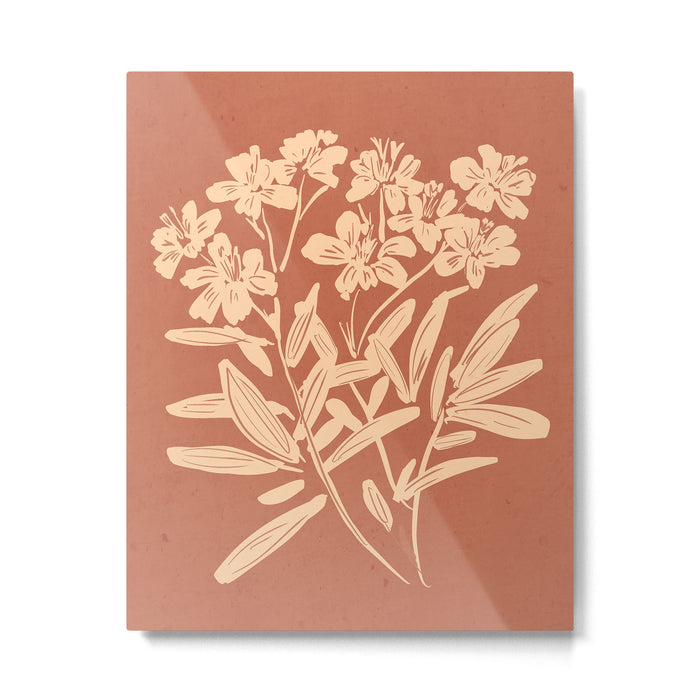 Minimalist Flowers 2 Metal Print Gallery Image 1