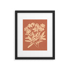 Minimalist Flowers 2 Framed Art Print Gallery Image 5