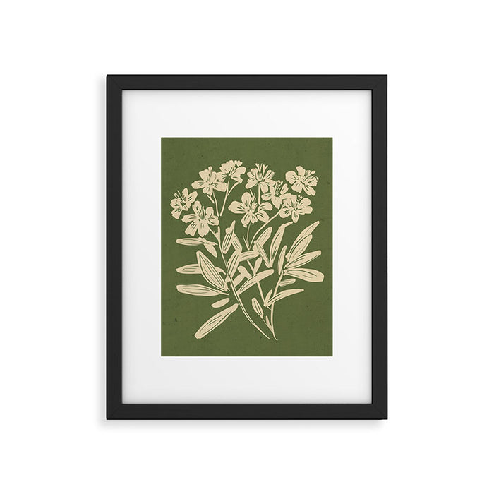 Minimalist Flowers 3 Framed Art Print Gallery Image 1