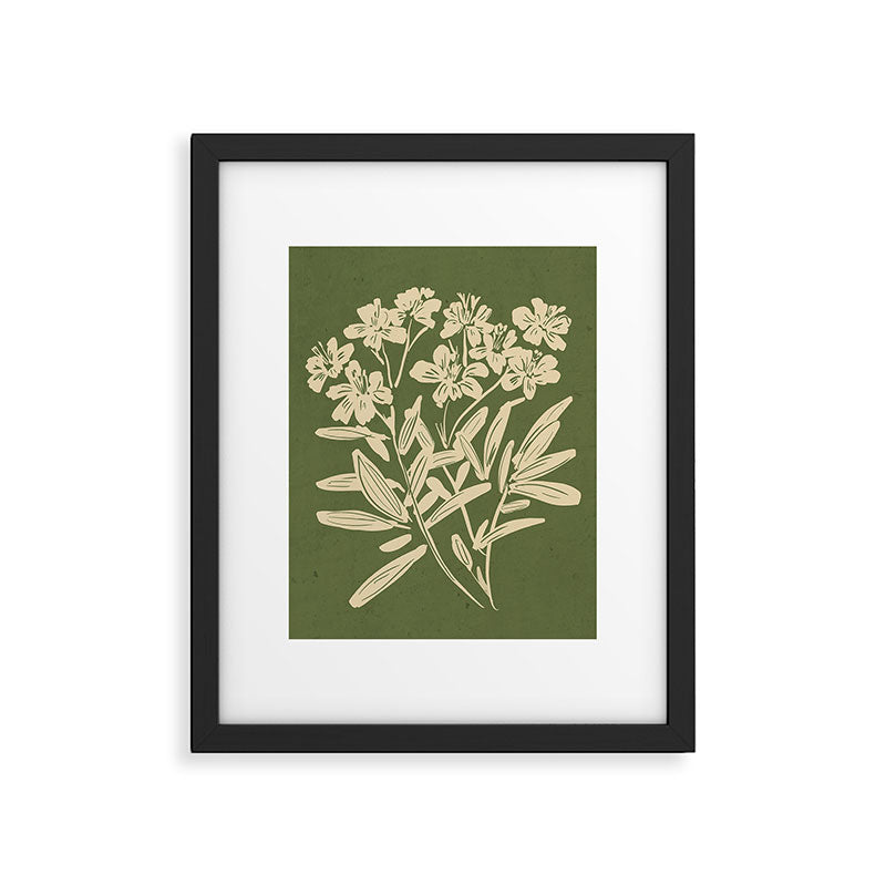Minimalist Flowers 3 Framed Art Print Gallery Image 5