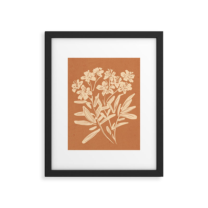 Minimalist Flowers 4 Framed Art Print Gallery Image 5