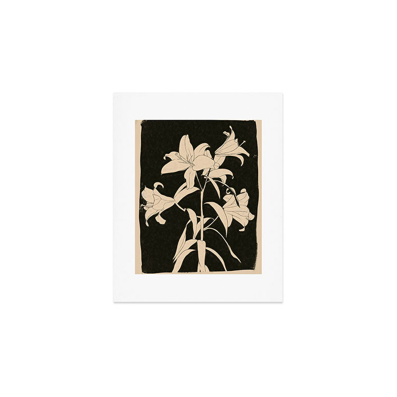 Minimalist Flowers 6 Art Print Gallery Image 1
