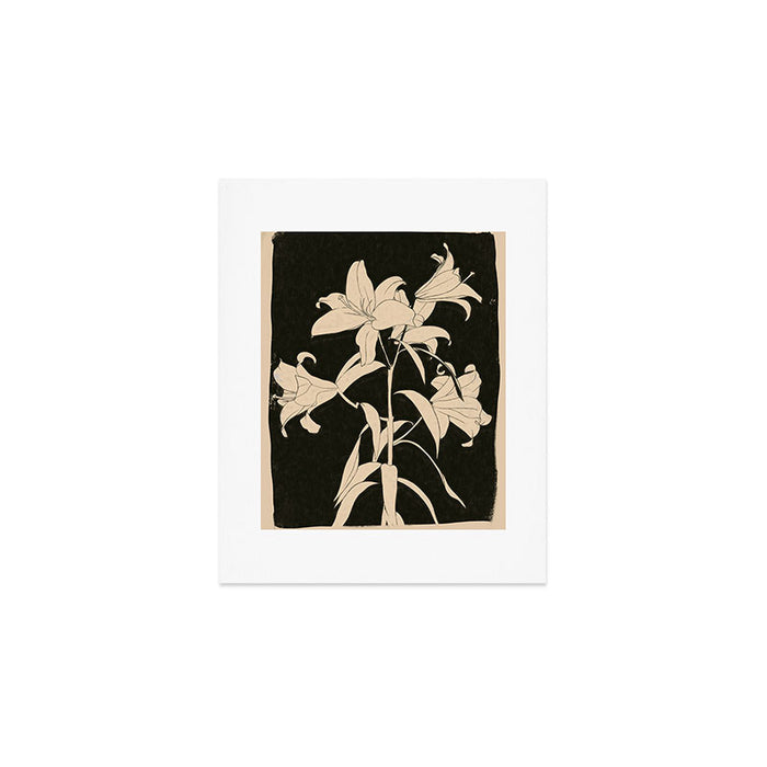Minimalist Flowers 6 Art Print Gallery Image 1