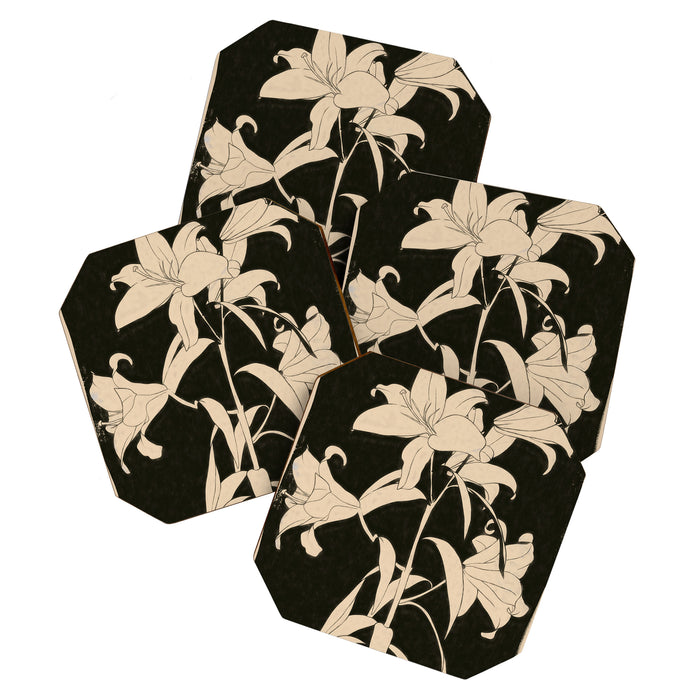 Minimalist Flowers 6 Coaster Gallery Image 1