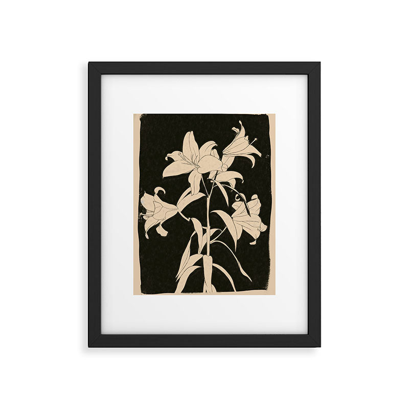 Minimalist Flowers 6 Framed Art Print Gallery Image 4