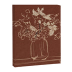 Minimalist Flowers In A Vase 2 Canvas Print Gallery Image 6
