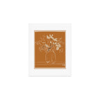 Minimalist Flowers In A Vase 3 Art Print Gallery Image 1