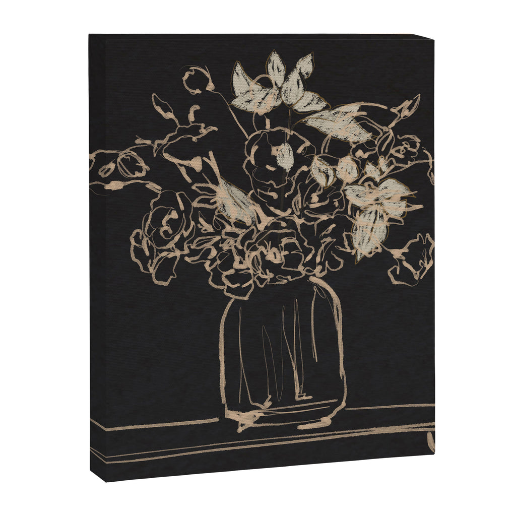 Minimalist Flowers In A Vase 4 Canvas Print Gallery Image 6