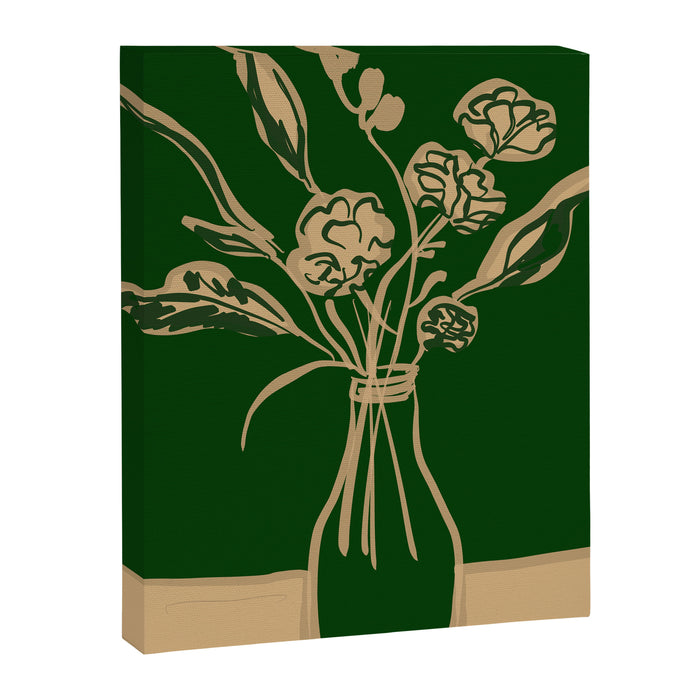 Minimalist Flowers In A Vase 6 Canvas Print Gallery Image 1