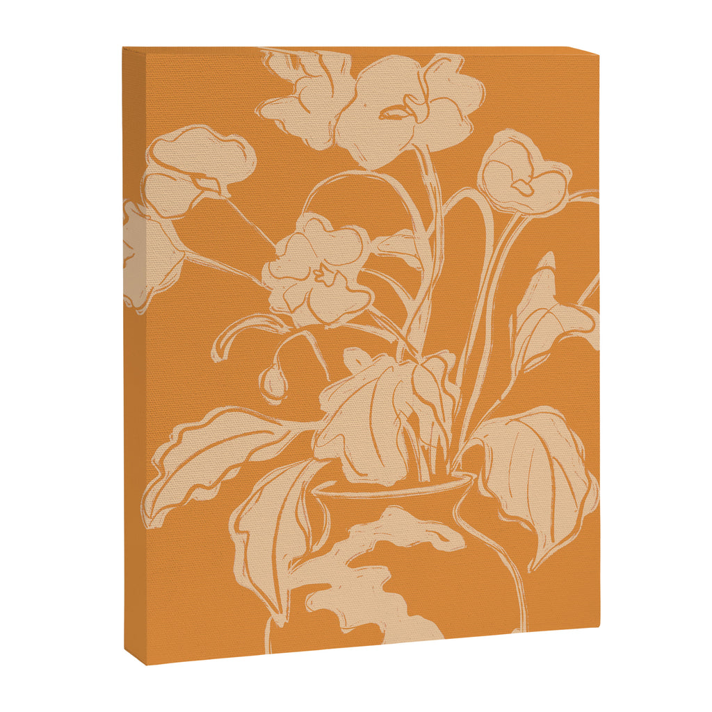 Minimalist Flowers In A Vase 6 Canvas Print Gallery Image 6