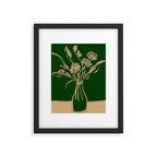 Minimalist Flowers In A Vase 6 Framed Art Print Gallery Image 5