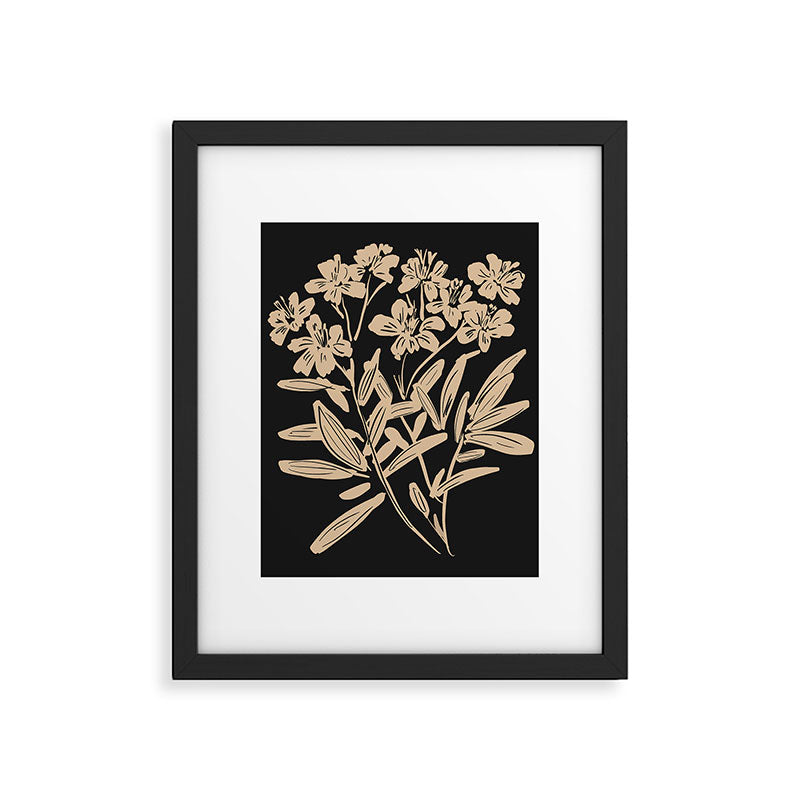 Minimalist Flowers  Framed Art Print Gallery Image 5