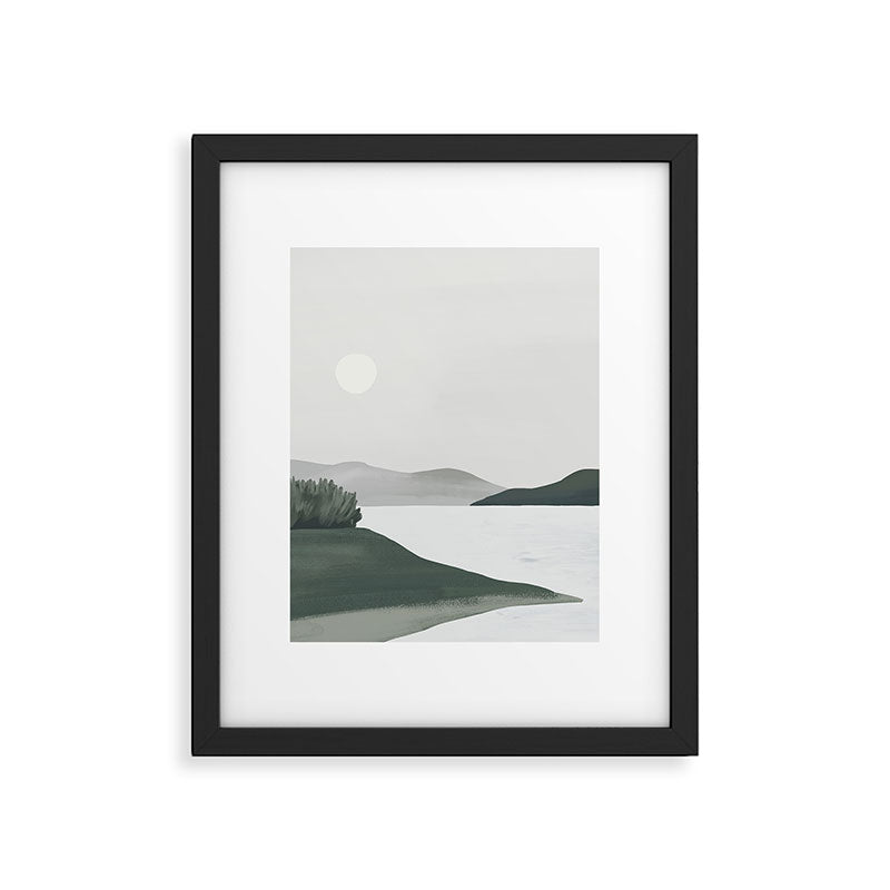 Minimalist Landscape Framed Art Print Gallery Image 6