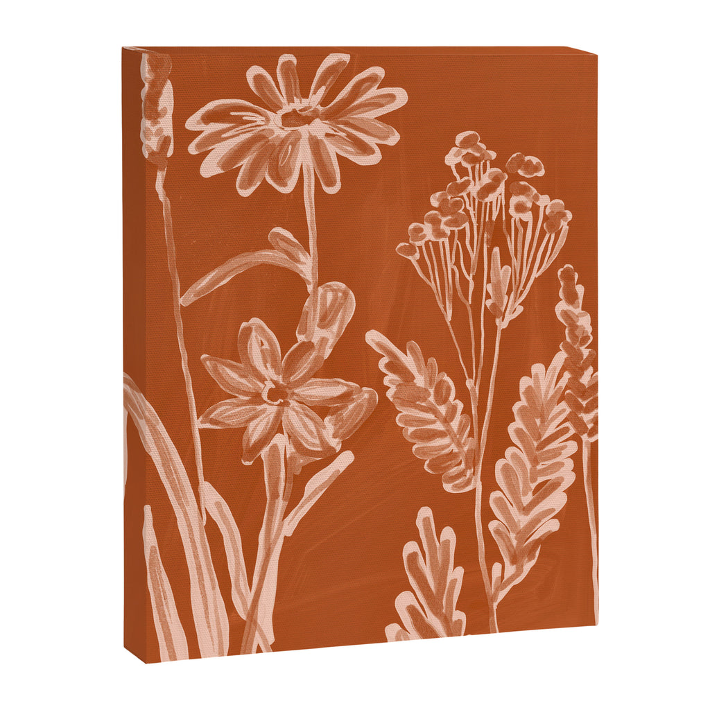 Minimalist wildflowers 2 Canvas Print Gallery Image 6