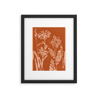 Minimalist wildflowers 2 Framed Art Print Gallery Image 5