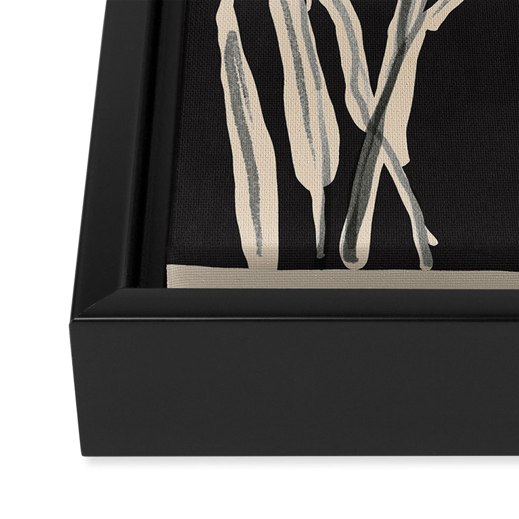 Minimalist wildflowers 3 Framed Canvas Print Gallery Image 3