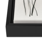 Minimalist wildflowers Framed Canvas Print Gallery Image 3