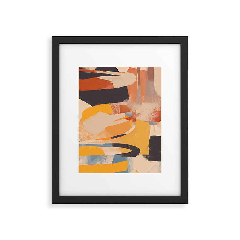 Modern Abstract Art 104 Framed Art Print Gallery Image 5