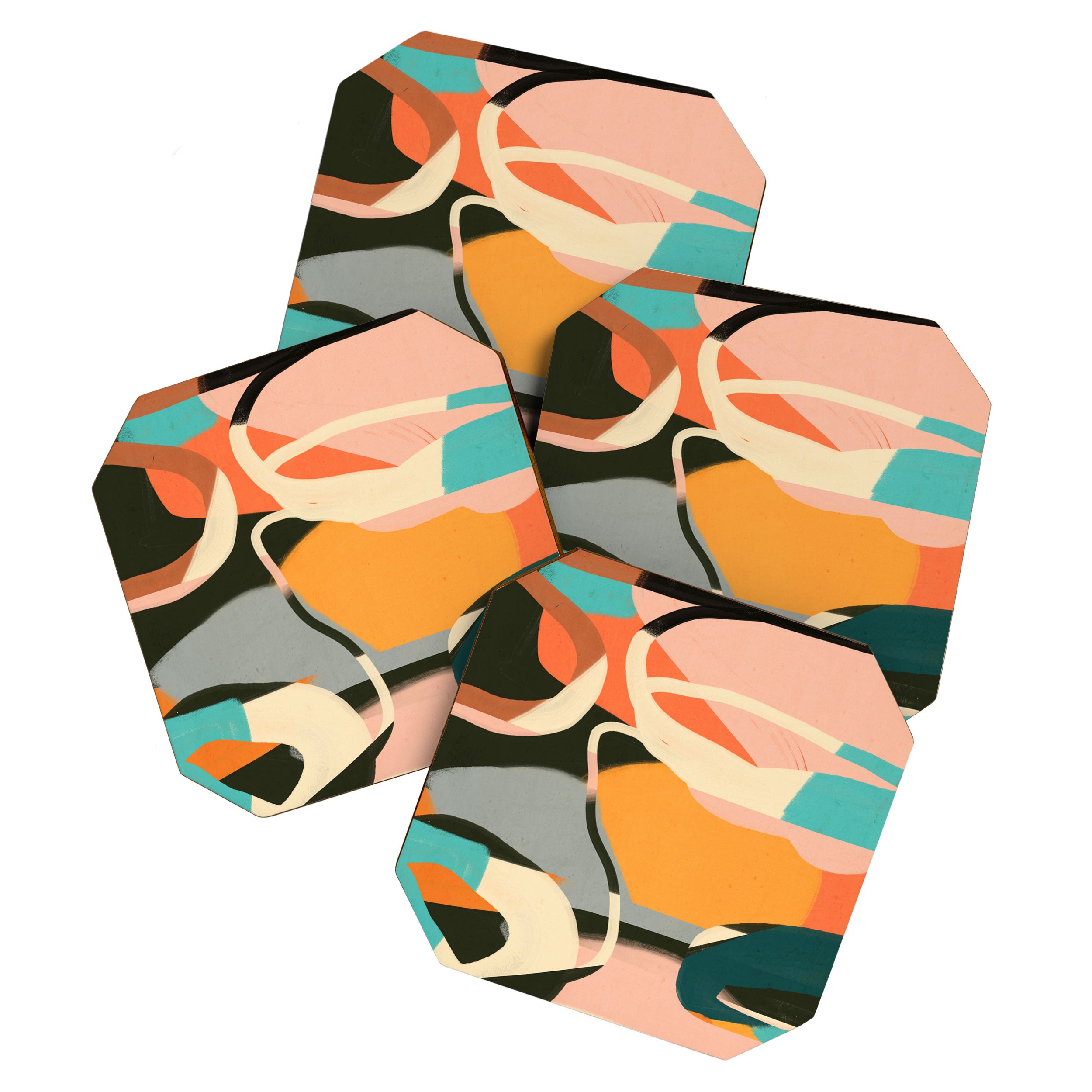 Modern Abstract Art 110 Coaster Gallery Image 1