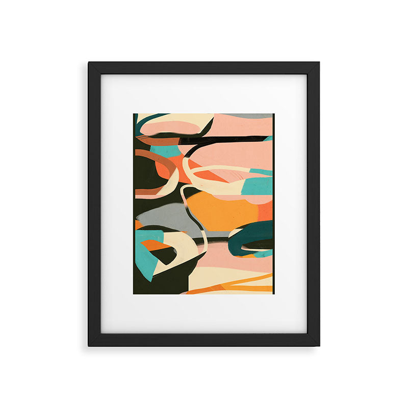 Modern Abstract Art 110 Framed Art Print Gallery Image 5